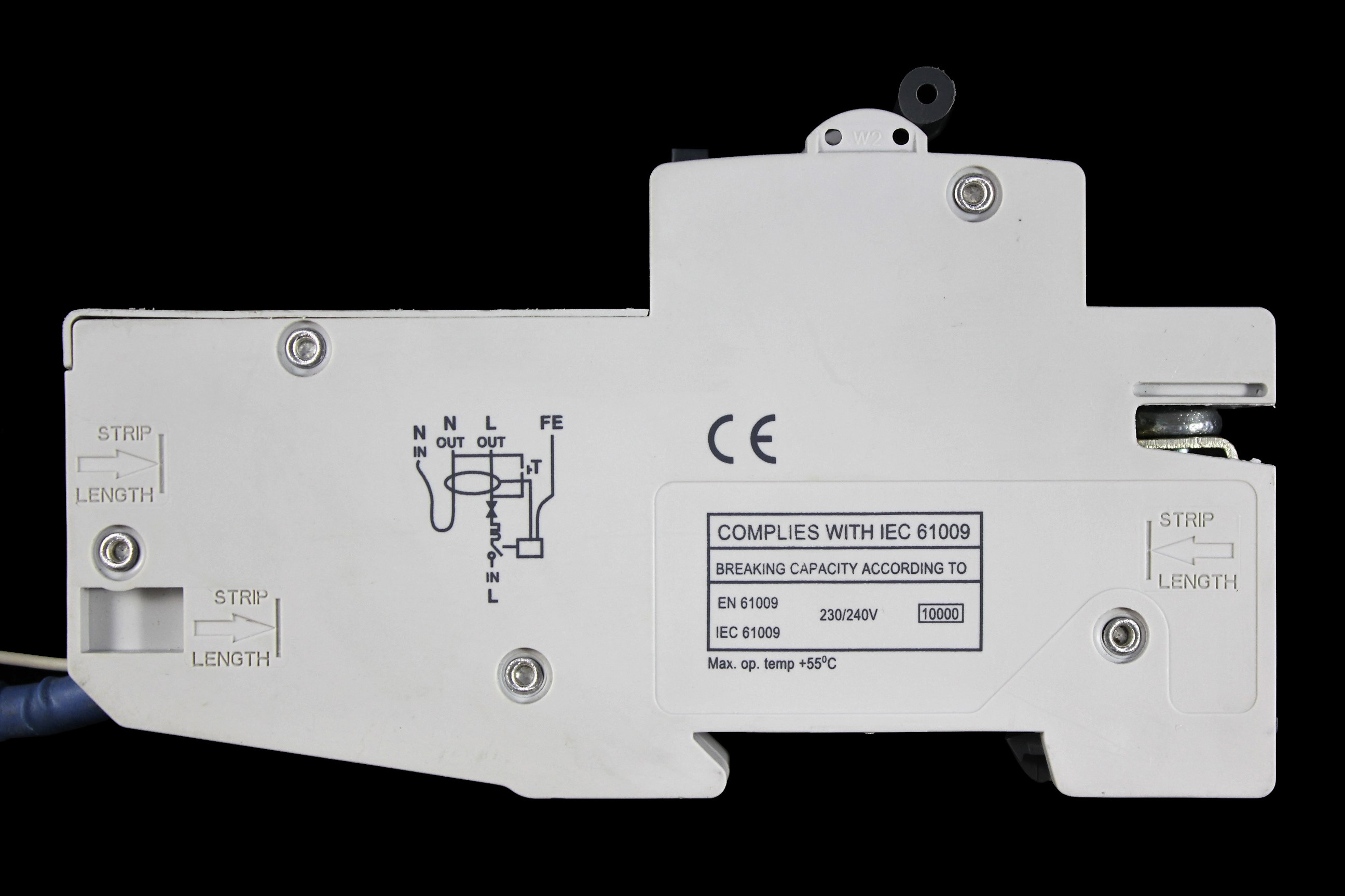 HAVELLS 10 AMP CURVE C 10kA 30mA RCBO TYPE A PSH110CR30 GREY